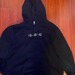 Black 1-800-did-I-ask hoodie large